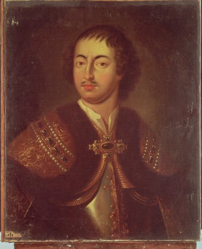 Portrait of Peter I by Adriaan van der Werff